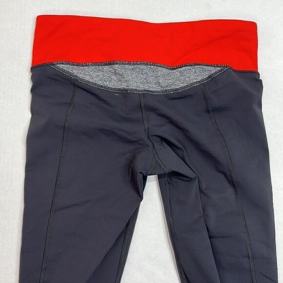 Lululemon Run Fast Crop Leggings Tight 6 - Picture 6 of 9